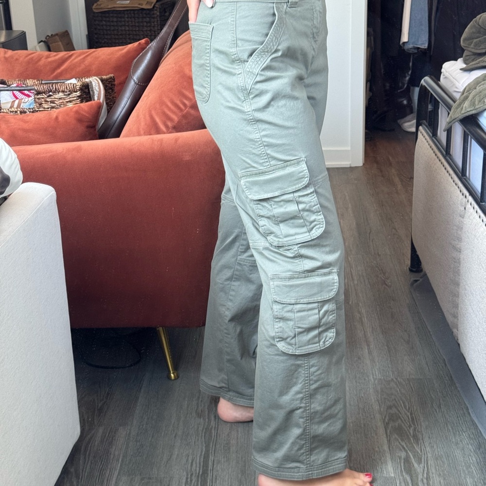 Abercrombie Army Green Cargo Pants